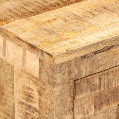 vidaXL Table de chevet 40x30x50 cm Bois de manguier massif