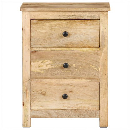 vidaXL Nachttisch 45x35x60 cm Massivholz Mango