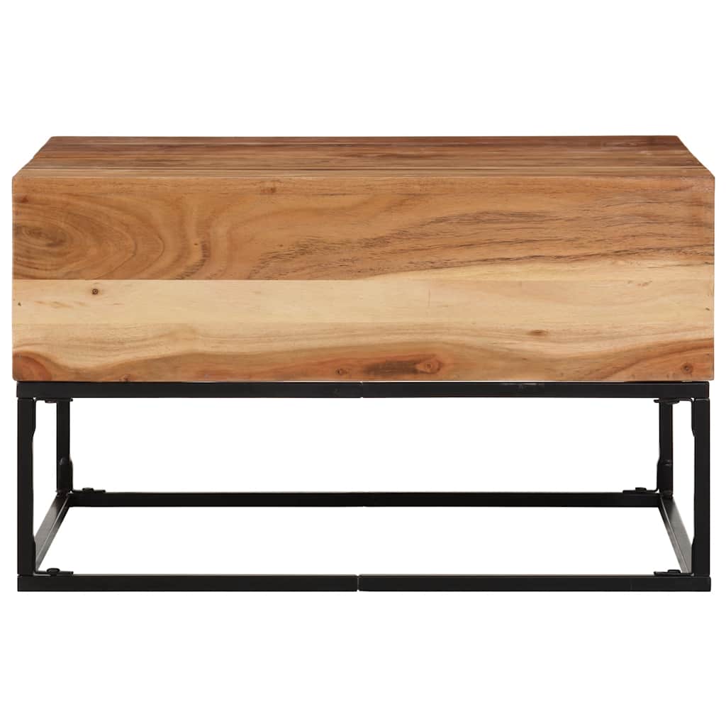 vidaXL Couchtisch 68x68x41 cm Massivholz Akazie