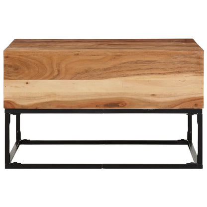 vidaXL Couchtisch 68x68x41 cm Massivholz Akazie