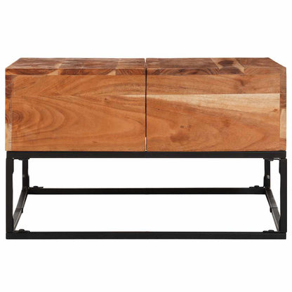 vidaXL Couchtisch 68x68x41 cm Massivholz Akazie
