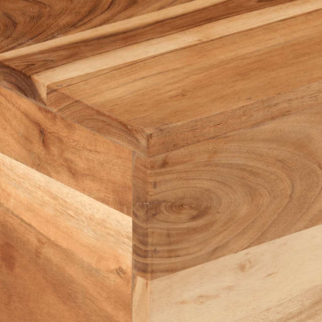 vidaXL Couchtisch 68x68x41 cm Massivholz Akazie
