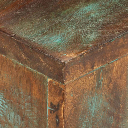 vidaXL Table basse 68x68x41 cm en bois de récupération massif
