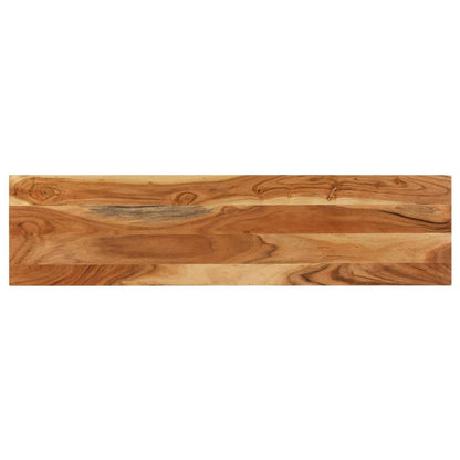vidaXL Table console 120x30x75 cm Bois d'acacia massif