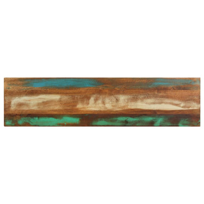 vidaXL Console 120x30x75 cm Bois de récupération massif