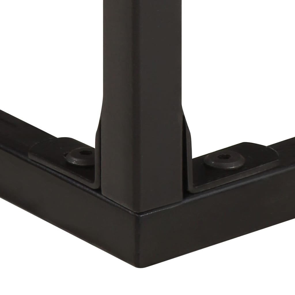 vidaXL Console 120x30x75 cm Bois de récupération massif