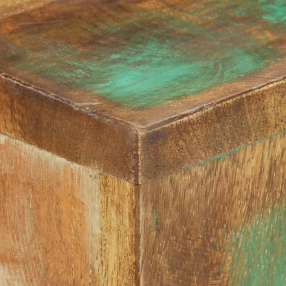 vidaXL Console 120x30x75 cm Bois de récupération massif