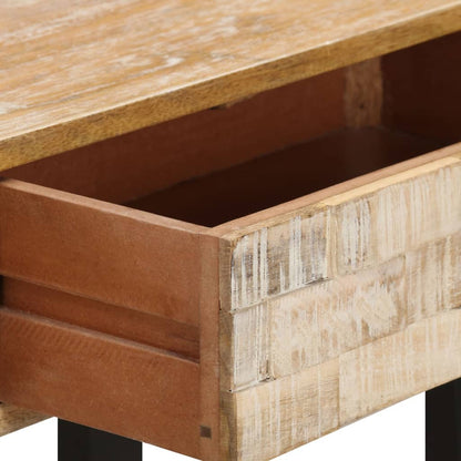 vidaXL Console 100x30x75 cm Bois de manguier massif