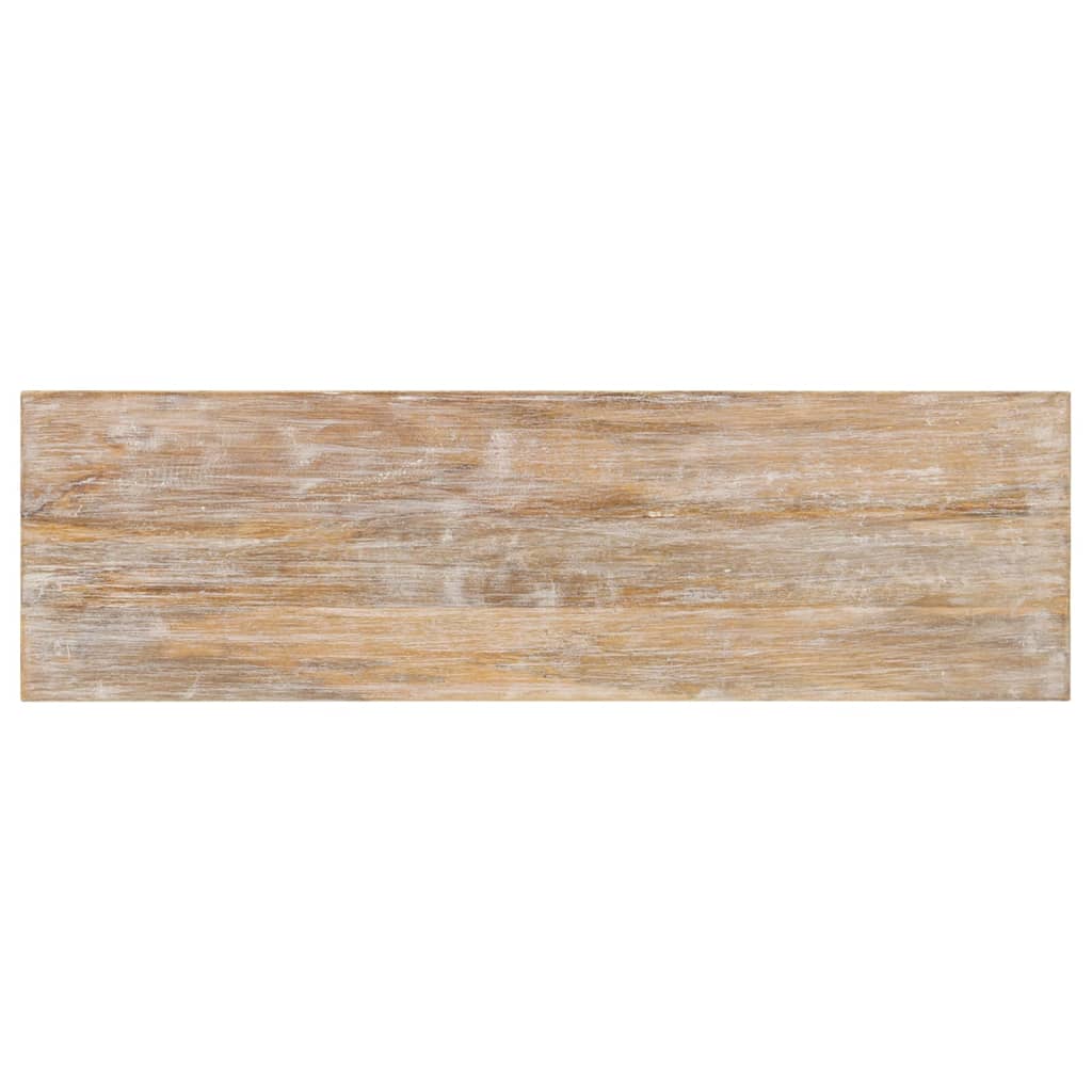 vidaXL Console 100x30x75 cm Bois de manguier massif