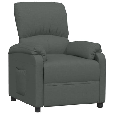 vidaXL Relaxsessel Dunkelgrau Stoff