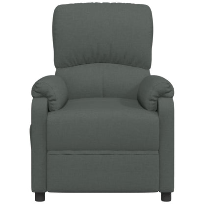 vidaXL Relaxsessel Dunkelgrau Stoff
