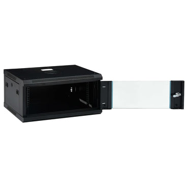 vidaXL 4U Netzwerkschrank Wandmontage 19" IP20 600x450x285 mm