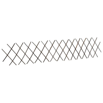 vidaXL Weidenzaun-Rankgitter 5 Stk. 180x30 cm
