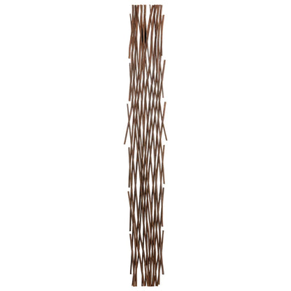 vidaXL Weidenzaun-Rankgitter 5 Stk. 180x120 cm