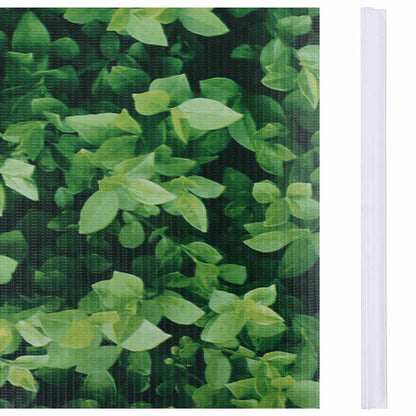 vidaXL Garten-Sichtschutz PVC 70x0,19 m Grün