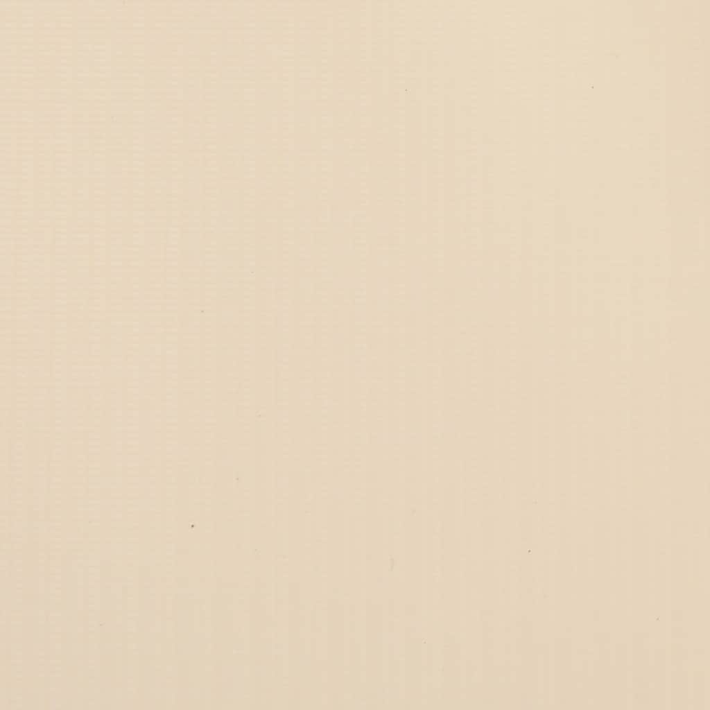 vidaXL Garten-Sichtschutz PVC 35x0,19 m Creme