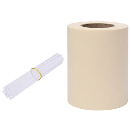 vidaXL Garten-Sichtschutz PVC 70x0,19 m Creme