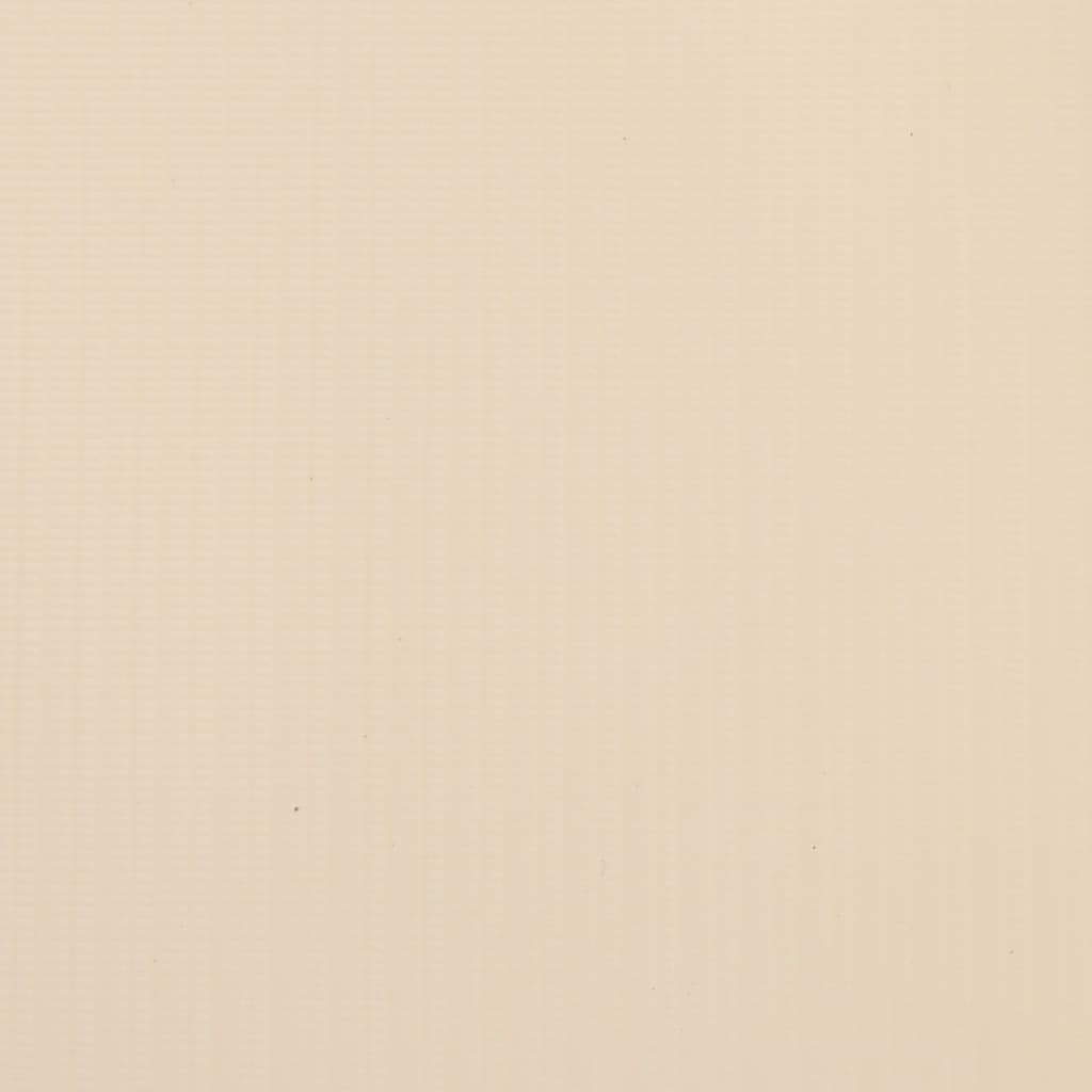vidaXL Garten-Sichtschutz 4 Stk. PVC 35x0,19 m Creme