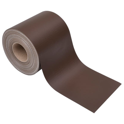 vidaXL Garten-Sichtschutz PVC 35x0,19 m Braun