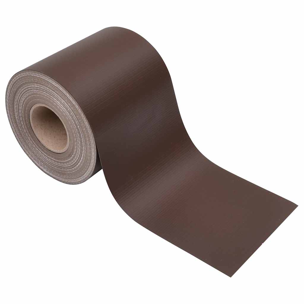vidaXL Garten-Sichtschutz PVC 70x0,19 m Braun