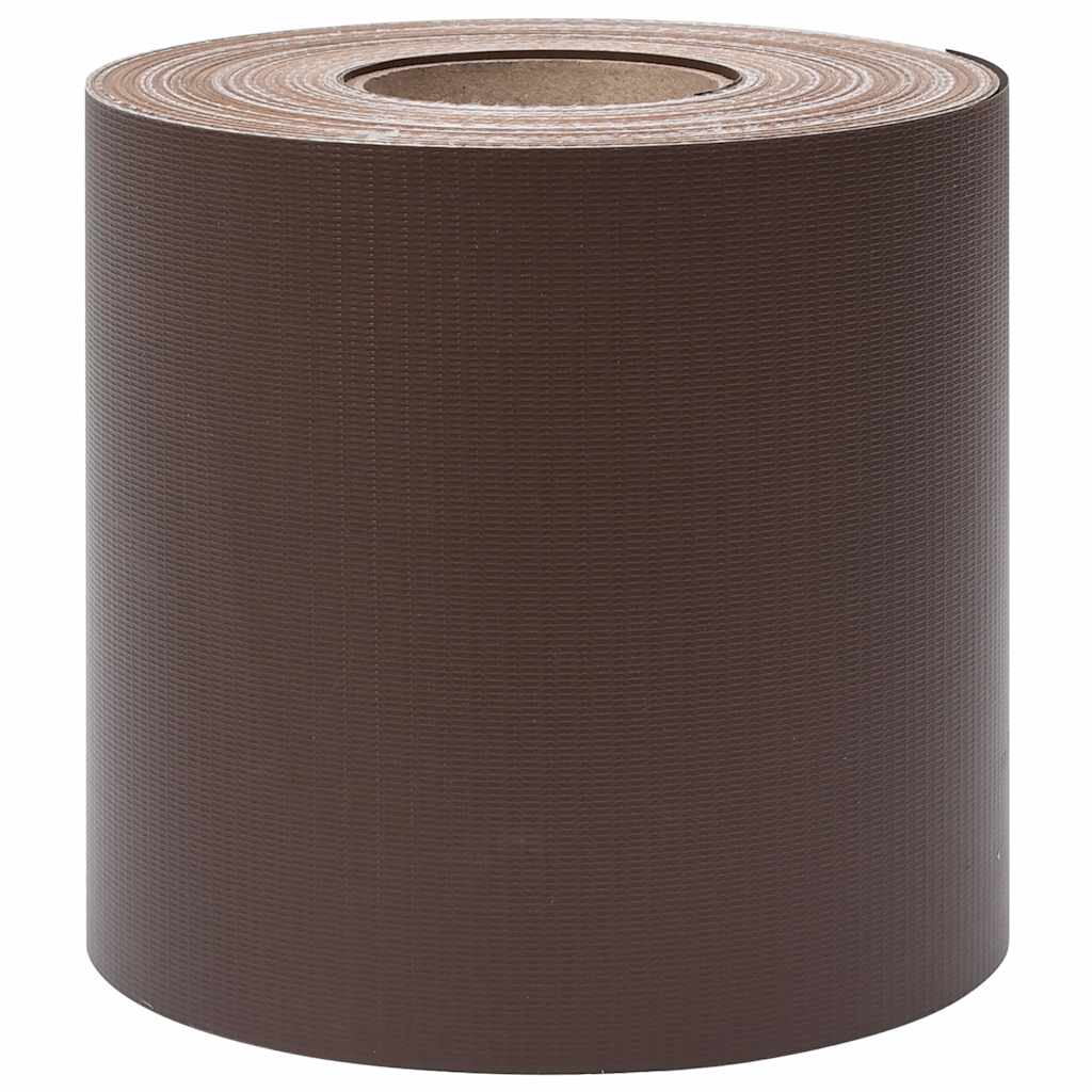 vidaXL Garten-Sichtschutz PVC 70x0,19 m Braun