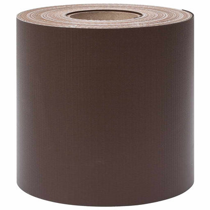 vidaXL Garten-Sichtschutz PVC 70x0,19 m Braun