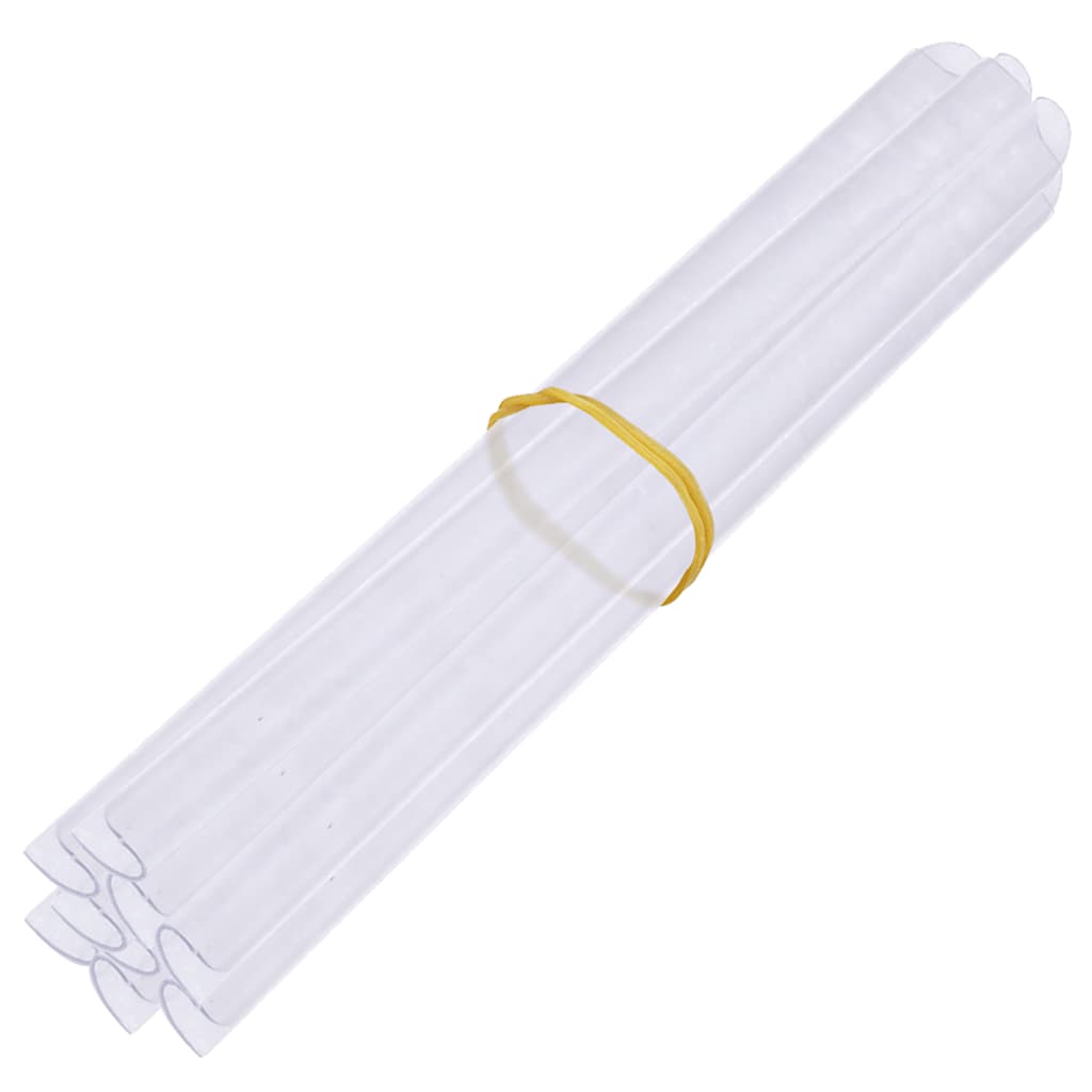 vidaXL Garten-Sichtschutz 4 Stk. PVC 35x0,19 m Braun