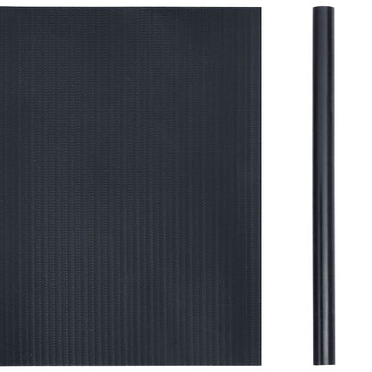 vidaXL Garten-Sichtschutz 4 Stk. PVC 35x0,19 m Matt-Dunkelgrau