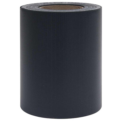 vidaXL Garten-Sichtschutz 4 Stk. PVC 35x0,19 m Matt-Dunkelgrau