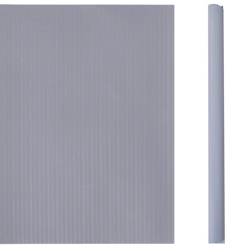 vidaXL Garten-Sichtschutz PVC 35x0,19 m Matt-Hellgrau