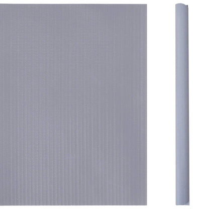 vidaXL Garten-Sichtschutz PVC 35x0,19 m Matt-Hellgrau