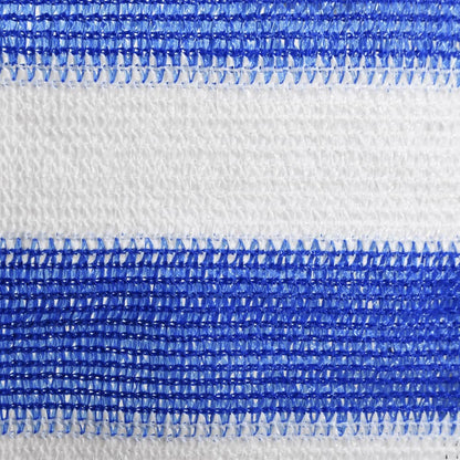 vidaXL Balkon-Sichtschutz Blau und Weiß 120x300 cm HDPE