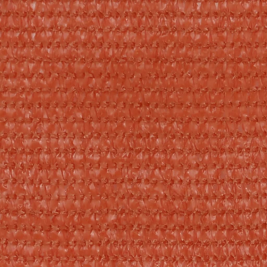 vidaXL Brise-vue de balcon orange 75x500 cm PEHD