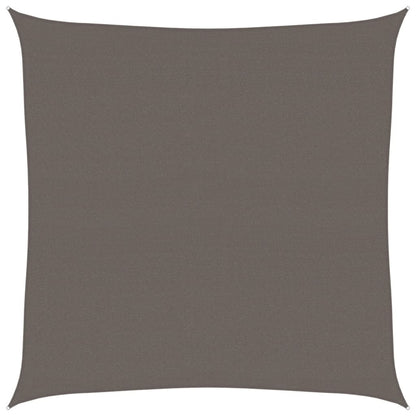 vidaXL Voile d'ombrage 160 g/m² anthracite 7x7 m HDPE