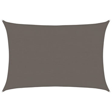 vidaXL Voile d'ombrage 160 g/m² Anthracite 5x6 m HDPE