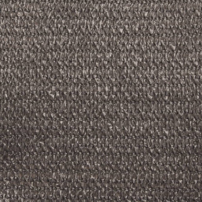 vidaXL Voile d'ombrage 160 g/m² Anthracite 5x6 m HDPE
