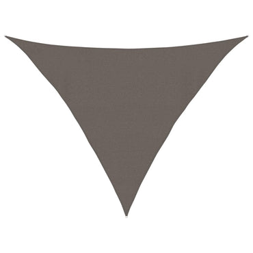 vidaXL Voile d'ombrage 160 g/m² Anthracite 4x4x5,8 m PEHD