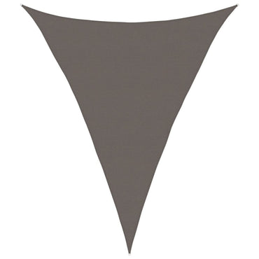 vidaXL Voile d'ombrage 160 g/m² anthracite 5x6x6 m HDPE