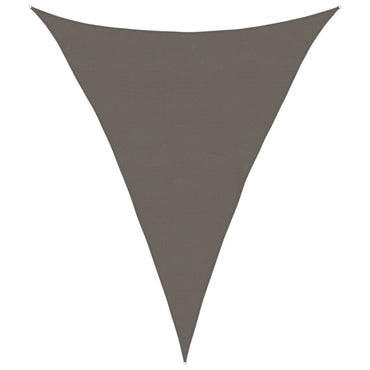 vidaXL Voile d'ombrage 160 g/m² anthracite 5x7x7 m en PEHD