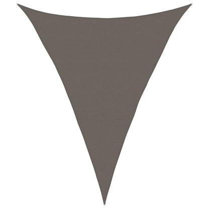 vidaXL Voile d'ombrage 160 g/m² anthracite 5x7x7 m en PEHD