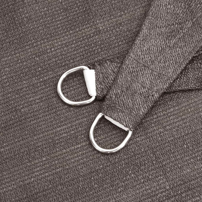 vidaXL Voile d'ombrage 160 g/m² anthracite 5x7x7 m en PEHD