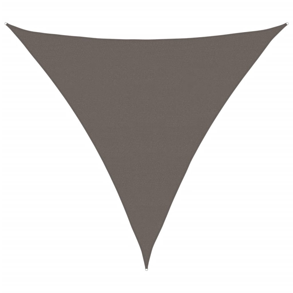 vidaXL Voile d'ombrage 160 g/m² Anthracite 6x6x6 m HDPE