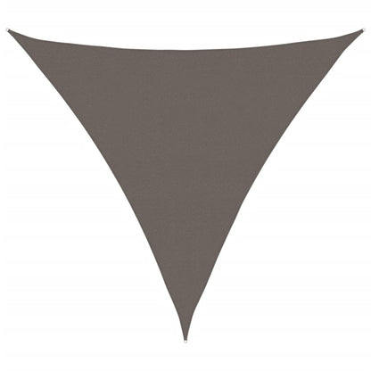 vidaXL Voile d'ombrage 160 g/m² Anthracite 6x6x6 m HDPE