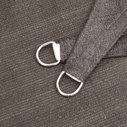vidaXL Voile d'ombrage 160 g/m² Anthracite 6x6x6 m HDPE