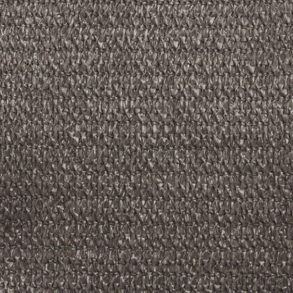 vidaXL Voile d'ombrage 160 g/m² Anthracite 6x6x6 m HDPE