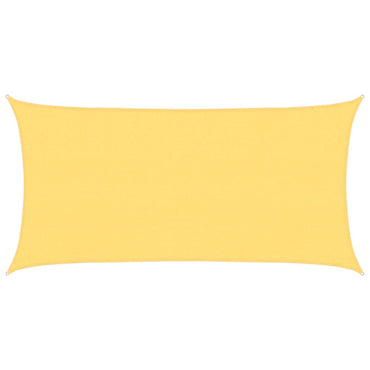 vidaXL Voile d'ombrage 160 g/m² Beige 2,5x4,5 m HDPE