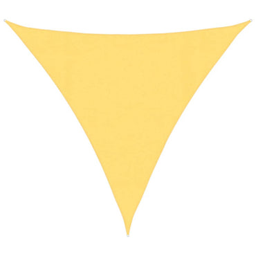 vidaXL Voile d'ombrage 160 g/m² Beige 4x4x4 m HDPE