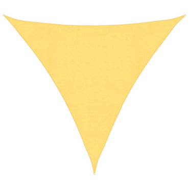 vidaXL Voile d'ombrage 160 g/m² Beige 4,5x4,5x4,5 m PEHD