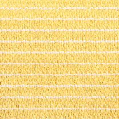 vidaXL Voile d'ombrage 160 g/m² Beige 4,5x4,5x4,5 m PEHD