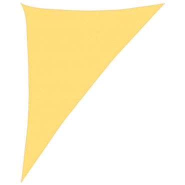 vidaXL Voile d'ombrage 160 g/m² Beige 4x5x6,8 m HDPE